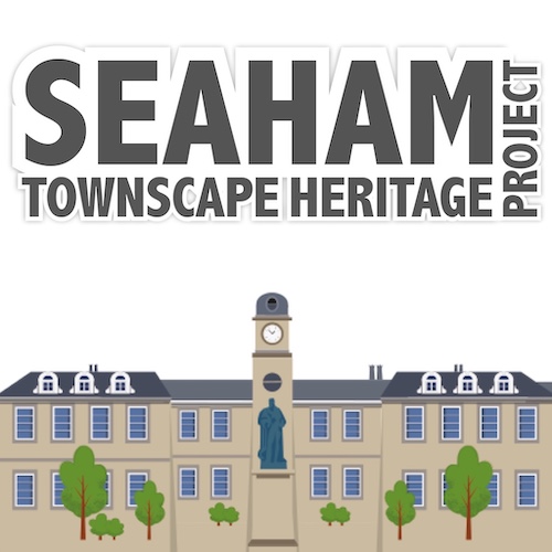 Seaham app icon with illustrated town landmarks