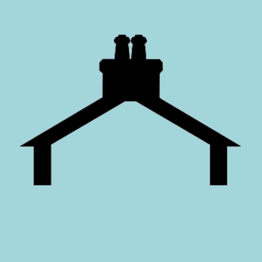 off the wall app icon with outline of house